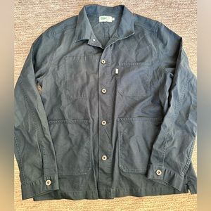 Navy XL Wellen button down